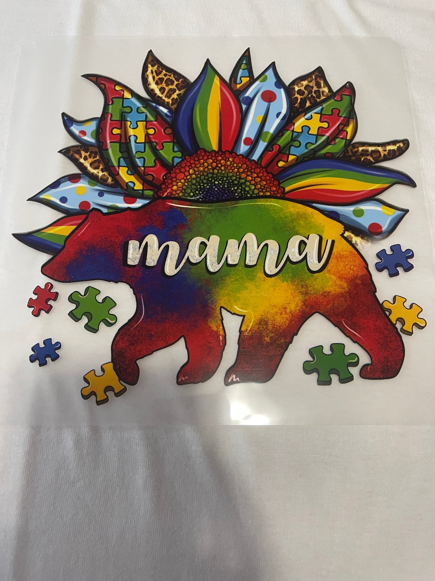 Mama Bear-Dtf T-shirt Design