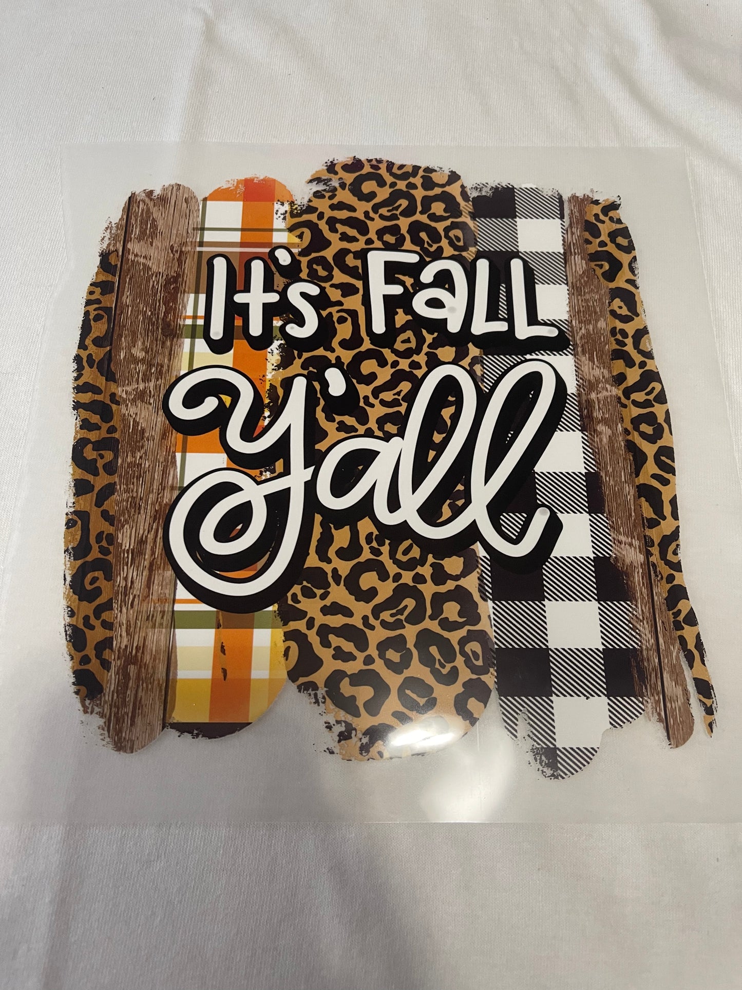 It's Fall Y'all-Dtf T-shirt Design