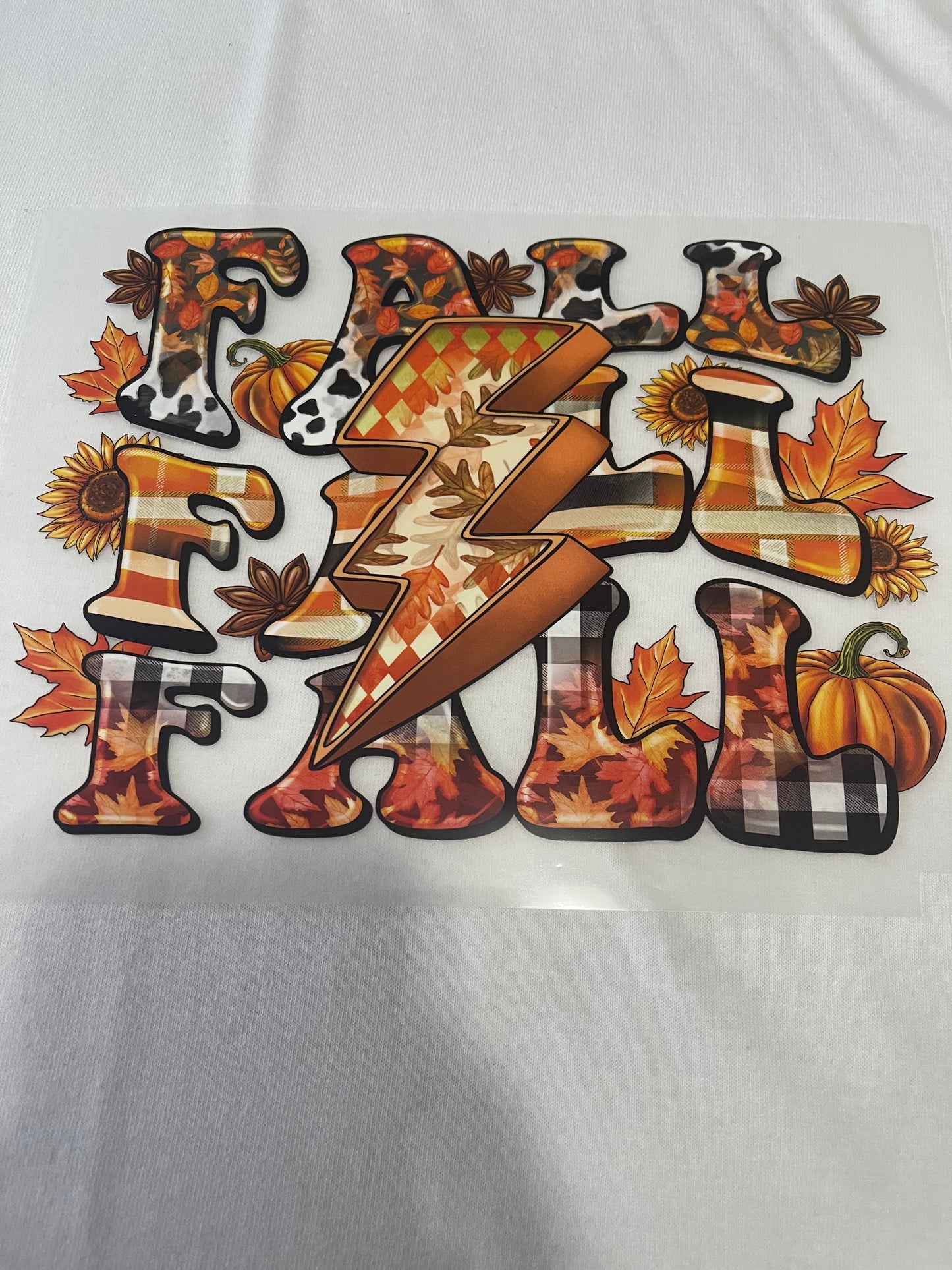 Fall Fall Fall-Dtf T-shirt Design