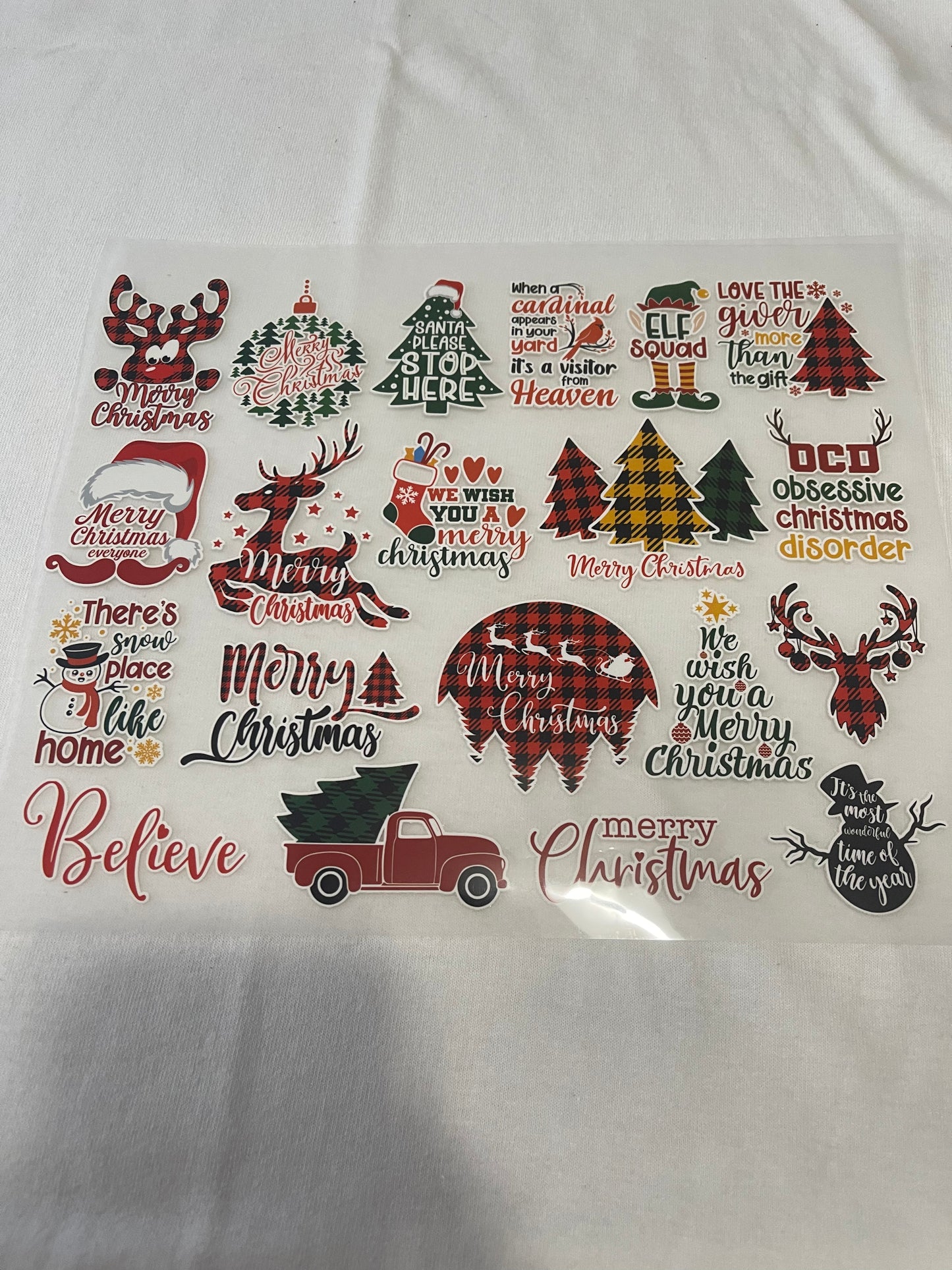 Believe in Christmas-Dtf T-shirt Design