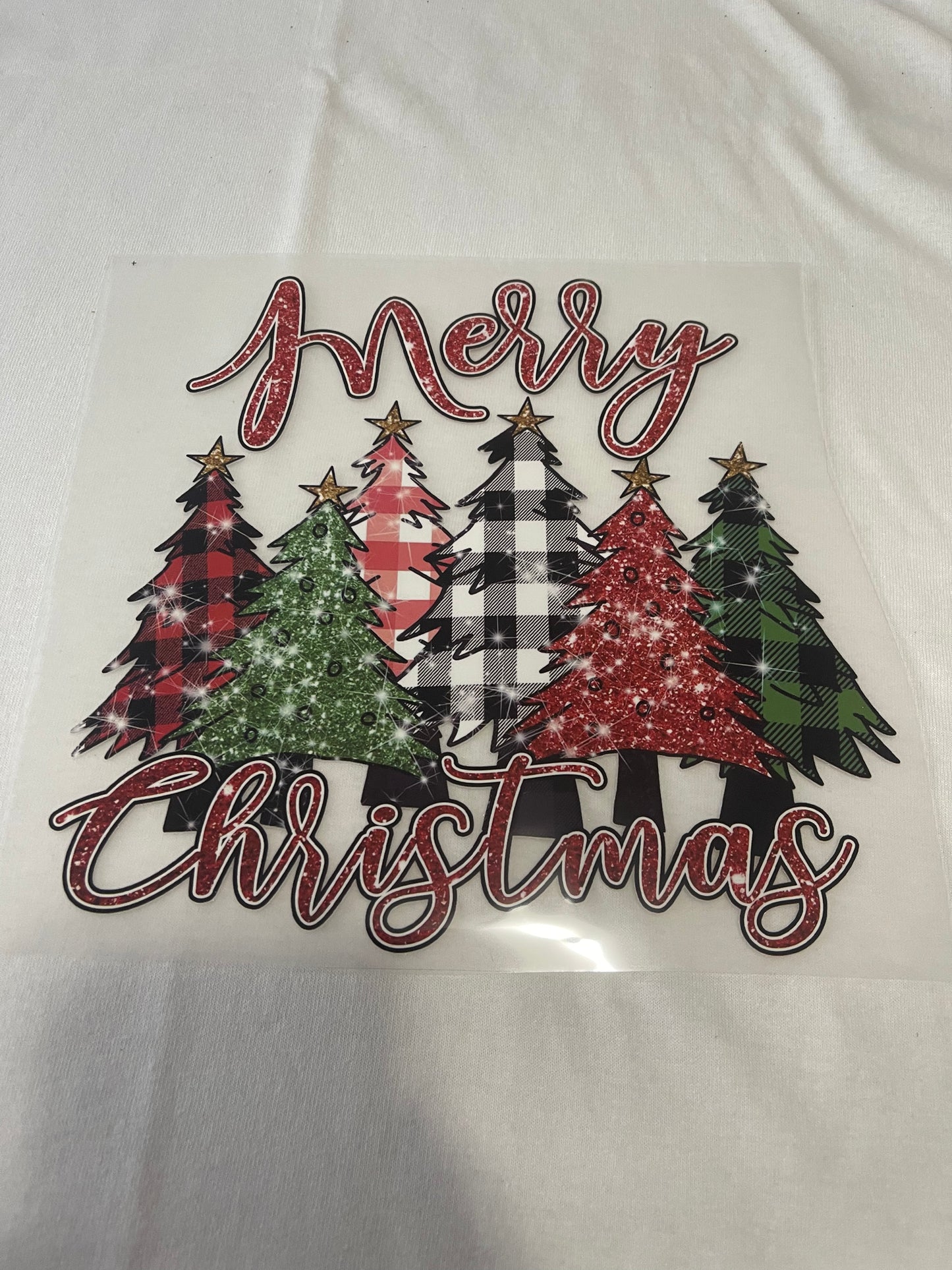Christmas Tree-Dtf T-shirt Design