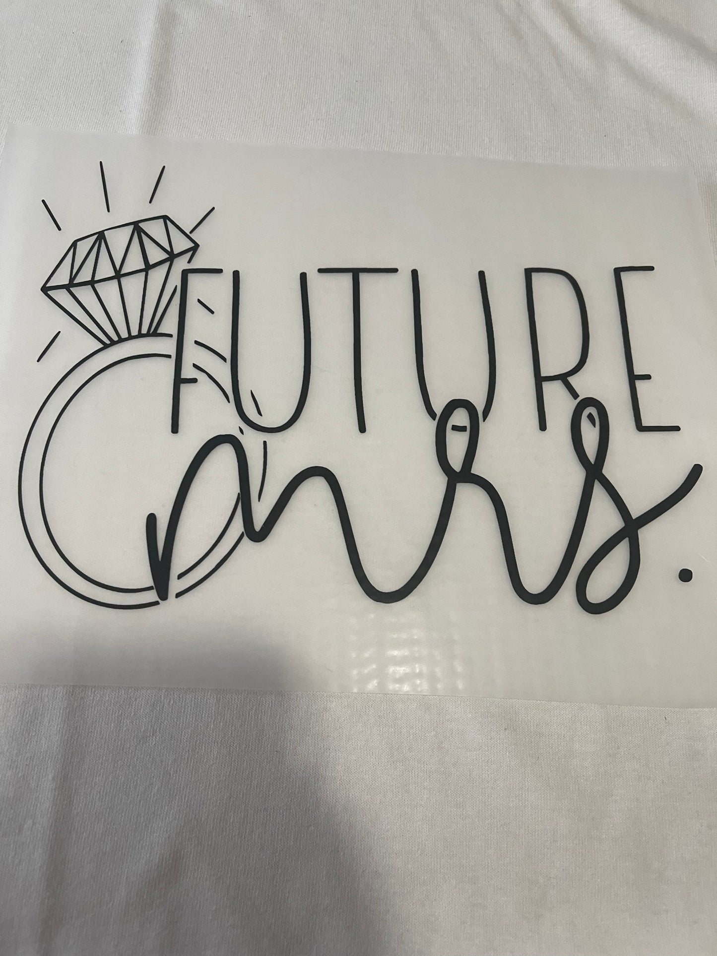 Future Mrs-Dtf T-shirt Design
