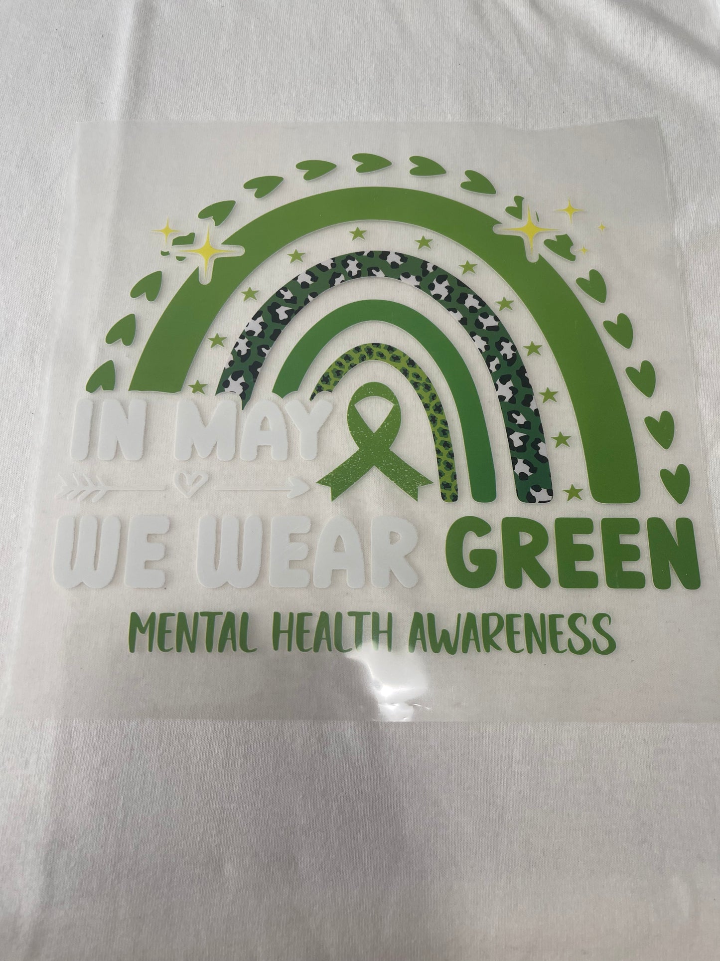 In May We wear Green-Dtf T-shirt Design