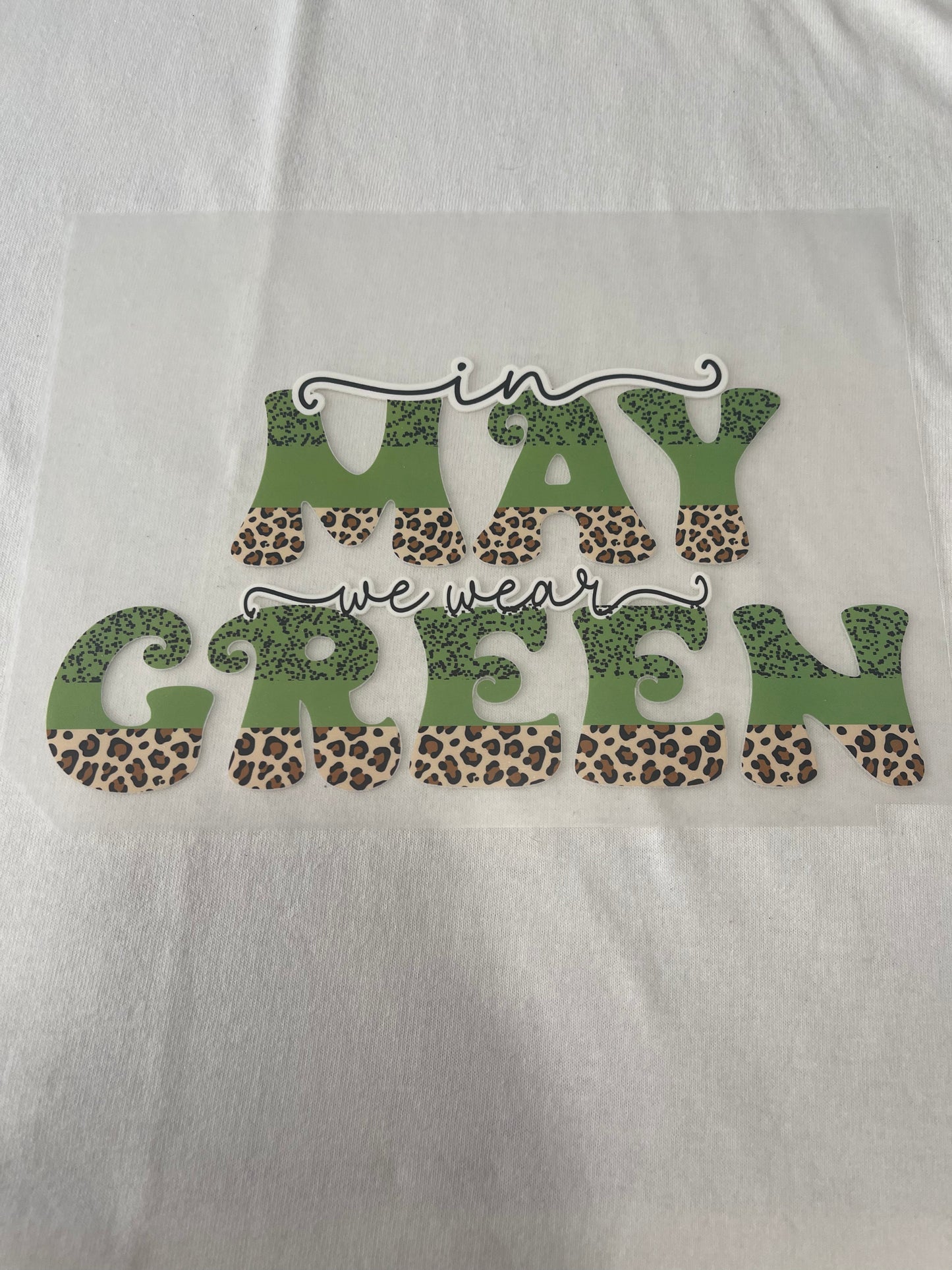 In May Mental Health-Dtf T-shirt Design