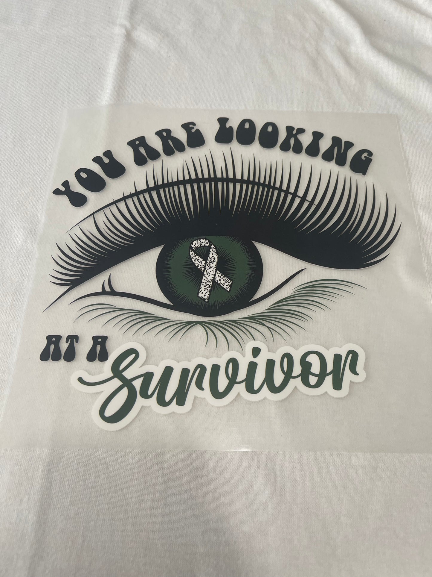 Survivor Mental Health-Dtf T-shirt Design