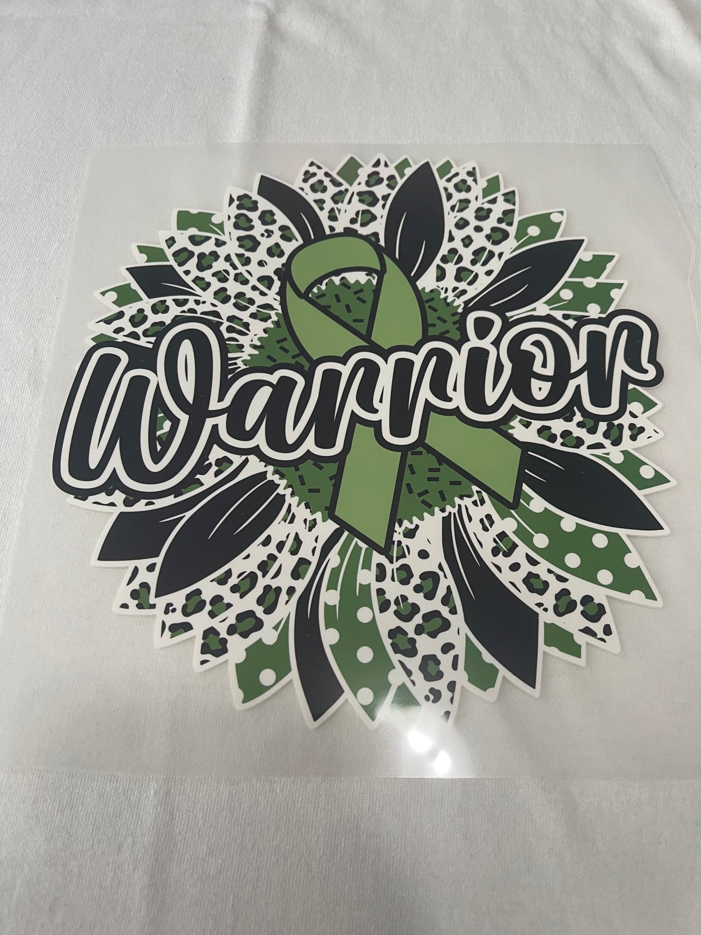 Warrior Mental Health-Dtf T-shirt Design