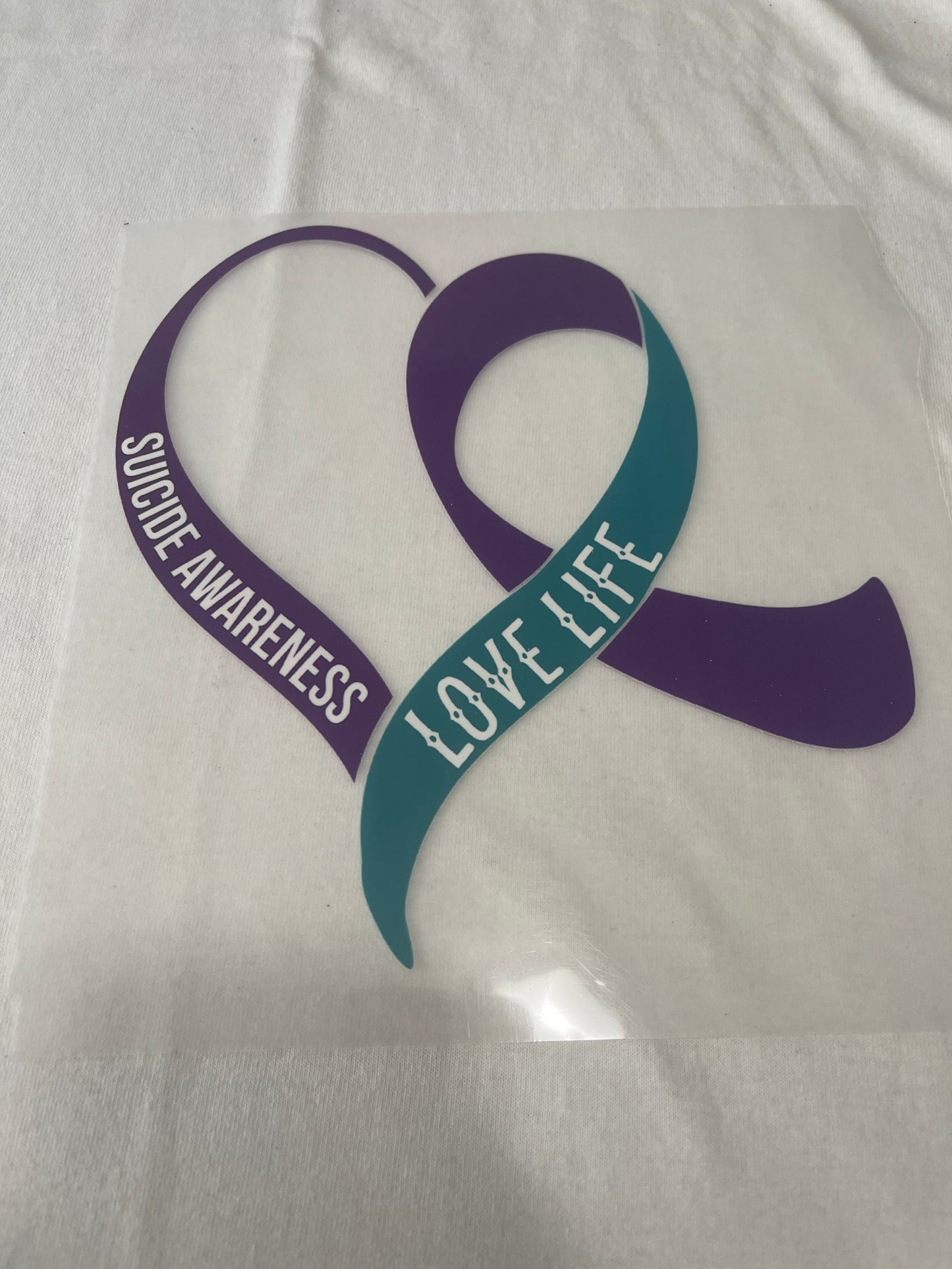 Love Life Suicide Awareness Love Life-Dtf T-shirt