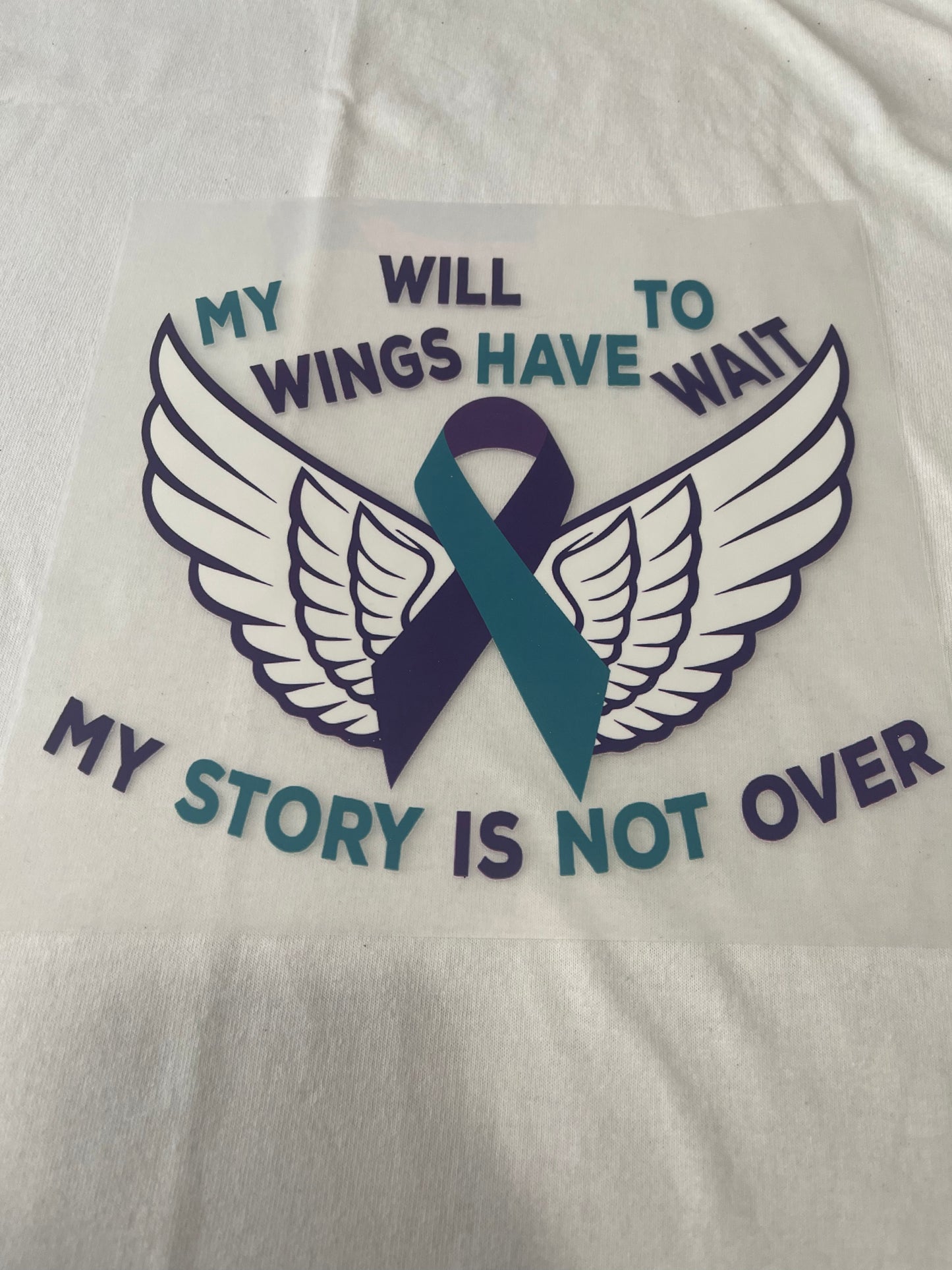 My Story Is Not Over-Dtf T-shirt Design