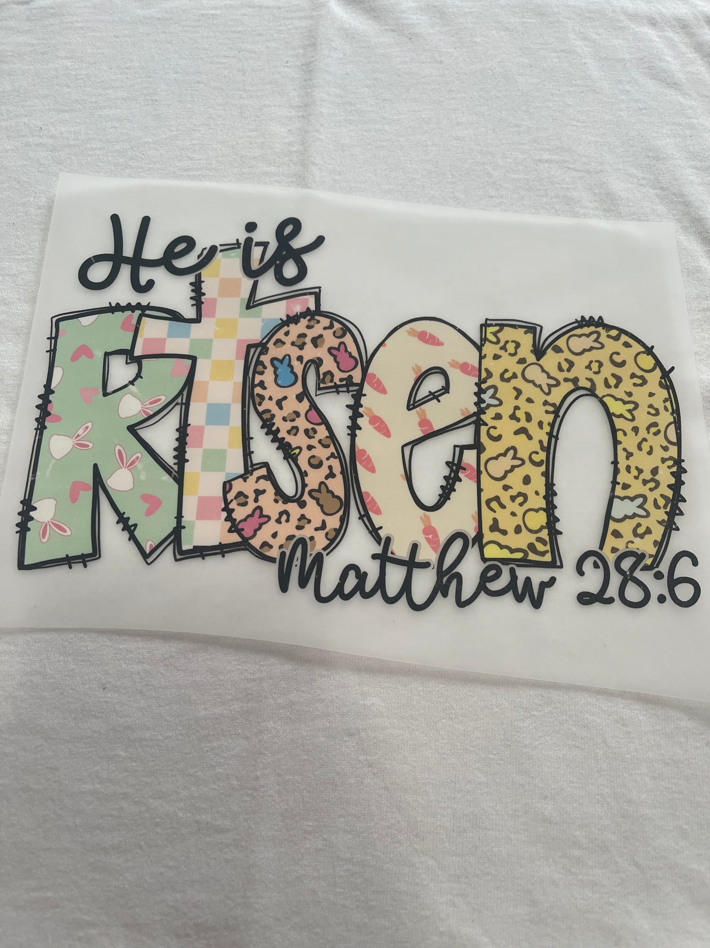 Matthew 28:6-Dtf T-shirt Design