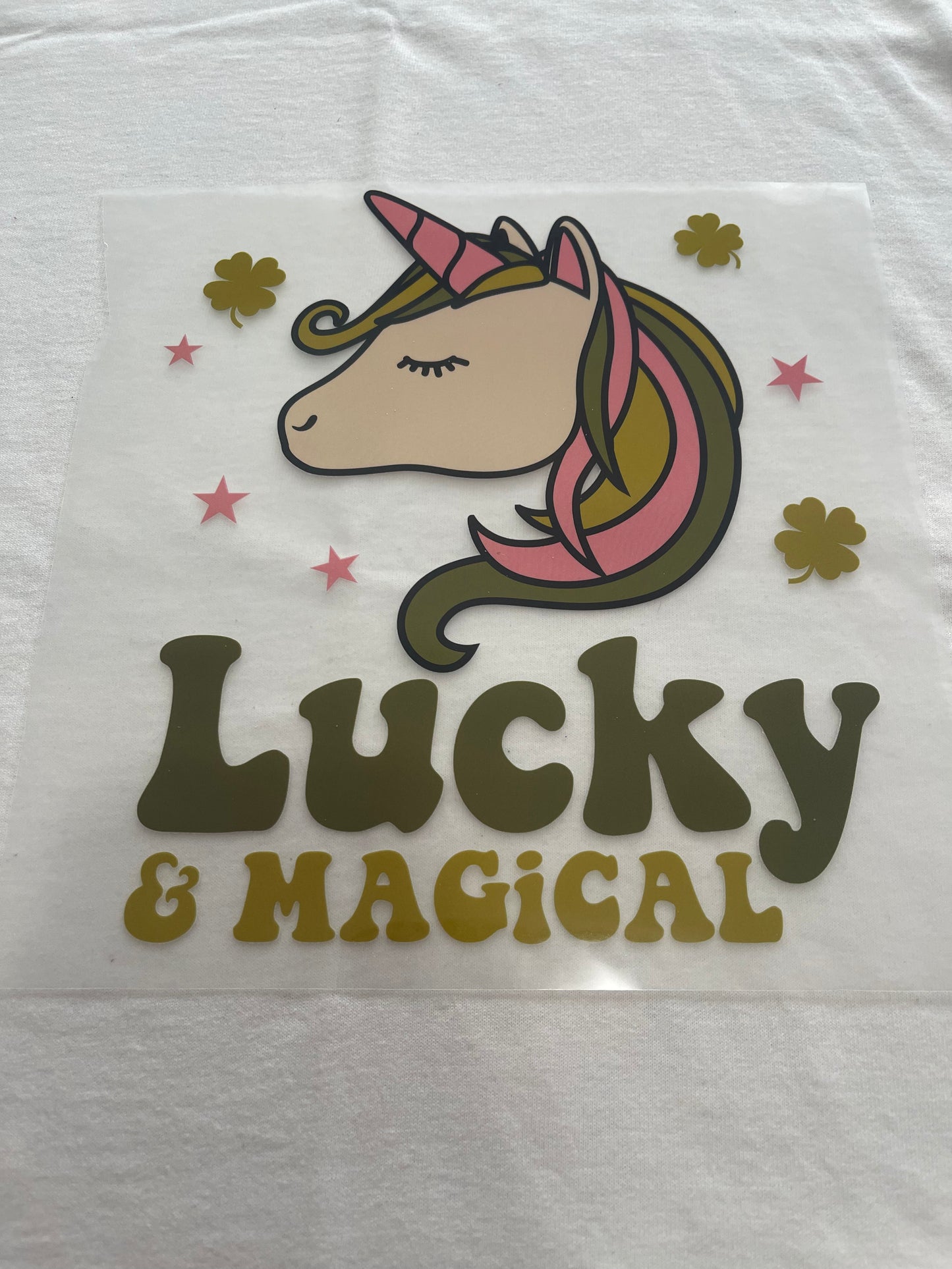 Lucky & Magical St. Patrick's-Dtf T-shirt Design