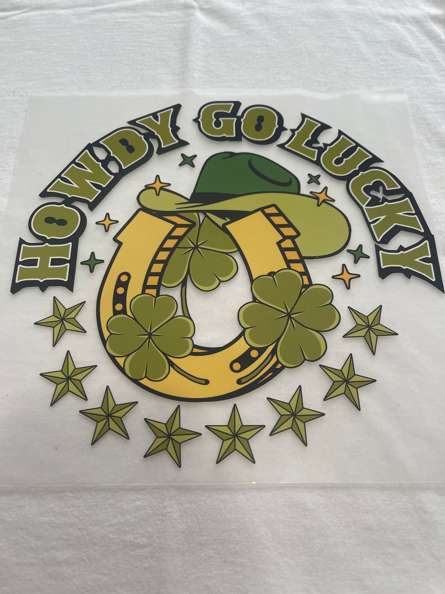 Howdy St. Patrick's-Dtf T-shirt Design