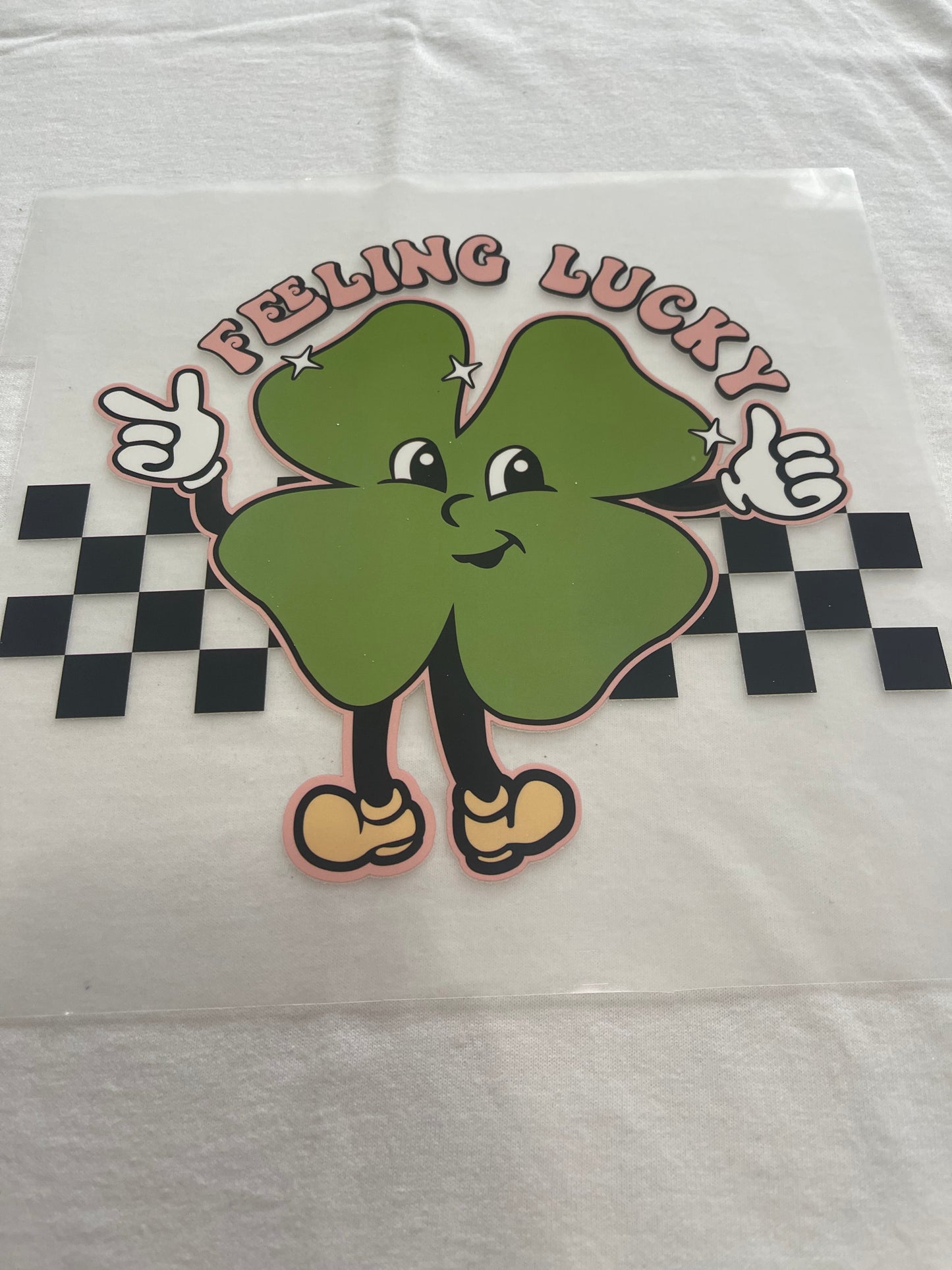 Feeling Lucky St. Patrick's-Dtf T-shirt Design